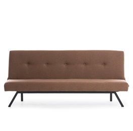 Atelier Del Sofa Zola - Sofá Cama de 3 Plazas Marrón